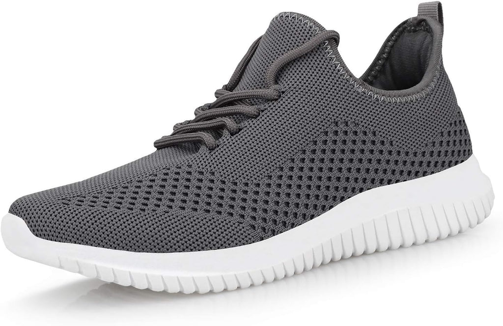 Mens Breathable Fashion Walking Shoes-Non Slip Sneakers Lightweight Comfortable Mesh Casual Sneakers Sports Gym Athletic Shoes