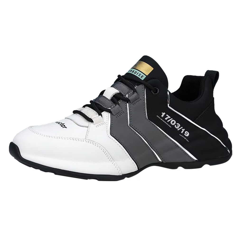 Platform Sneakers Men'S Casual Shoe,Classic Low Top Loafer, Fashion Sneaker Grey 9